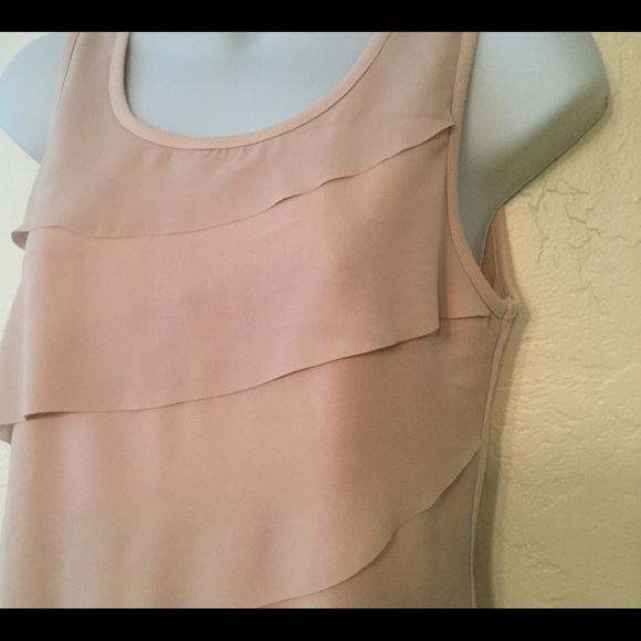 Beautiful Mystree tiered front dress in Taupe - Picture 6 of 6